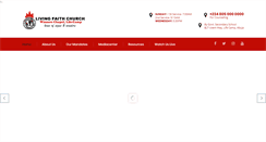 Desktop Screenshot of lfclifecampabuja.org